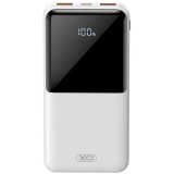 Baterie Externa XO-PR205, Baterie 10.000mAh, 2 x USB + 1 x Type-C, Afisaj LED, Negru