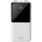 Baterie Externa XO-PR205, Baterie 10.000mAh, 2 x USB + 1 x Type-C, Afisaj LED, Negru