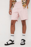 Levi&#039;s pantaloni scurti barbati, culoarea roz