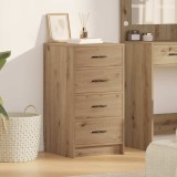 VidaXL Dulap, stejar artizanal, 40x41x75 cm, lemn prelucrat