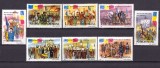 RO 1990 LP 1242 &quot;Revolutia Populara din Romania &quot;, serie de 8 valori , MNH