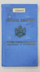 Pasaport Paul Calinescu(1902-2000) regizor, director Ministerul Propagandei, 1941 foto