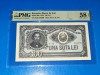 100lei din 1952 PMG58EPQ