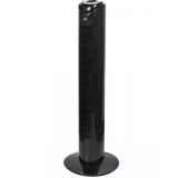 Ventilator turn LENTZ 80042, 45W, 81cm, 3 viteze, oscilatie, timer, negru
