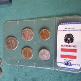 Austria set 5 monede