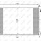 NRF 35873 EASY FIT Condensator, climatizare