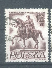 Poland 1956 Anniversaries, used AE.309 foto