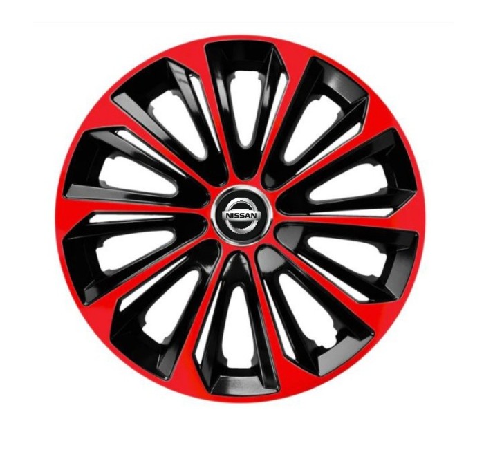 Set 4 capace roti Extra Strong Red R16 pentru gama auto Nissan