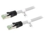 Goobay Patch cord S/FTP Cat 8 2m LSZH gri 24AWG Fire: 8