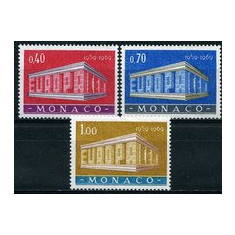 Monaco 1969 - Europa-cept 3v.neuzat,perfecta stare(z)