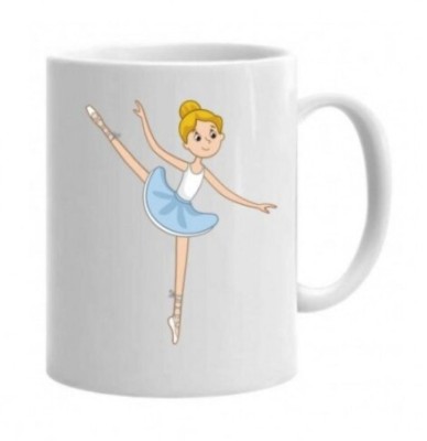 Cana alba personalizata, &amp;quot;Cea mai tare balerina &amp;quot;, INOVATIX&amp;reg;. 330ml foto
