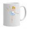 Cana alba personalizata, &quot;Cea mai tare balerina &quot;, INOVATIX&reg;. 330ml