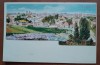 Carte postala, necirculata, Bucuresti vedere generala, sfarsit de secol XIX