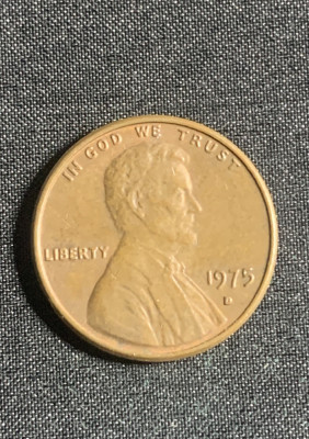 Moneda One Cent 1975 USA foto