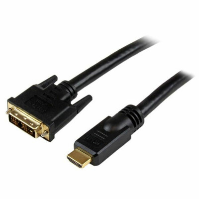 HDMI to DVI adapter Startech HDDVIMM10M Black 10 m foto