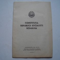 Constitutia Republicii Socialiste Romania, 1975