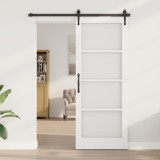 vidaXL Ușă Interioară cu Sticlă &quot;ORKDAL&quot; Alb 83x211x4 cm