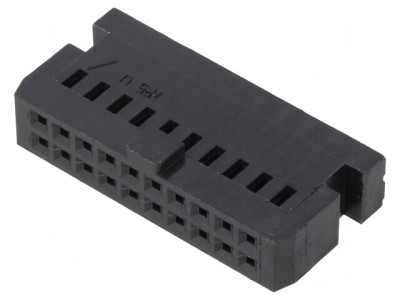 Conector HIF3 2,54mm 20P fără contacte foto