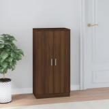 VidaXL Pantofar, stejar maro, 55x35x108 cm, lemn prelucrat