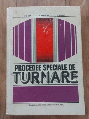 Procedee speciale de turnare I.Chira,L.Sofroni