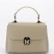 Geanta taupe din piele naturala 1736 131