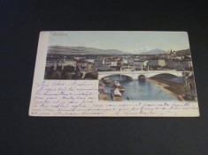 Carte Poștală Vintage Elveția - Geneva Vedere Generală , Poduri (cel mai probabil din perioada 1900&ndash;1940)