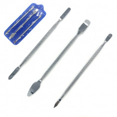 SET Unelte metalice, spatule, clips metalic rigid pt desfacut carcase foto