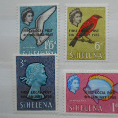 ST. HELENA ELISABETA II SERIE MNH