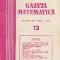 Gazeta Matematica, Nr. 12 /1976