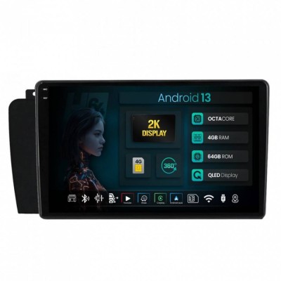 Navigatie 2K Volvo S60 (2004-2009) 4GB RAM Android 13 Octacore Slot Sim 4G DSP GPS Wi-FI Carplay Android Auto USB Bluetooth Waze Touchscreen 9.5 Inch foto