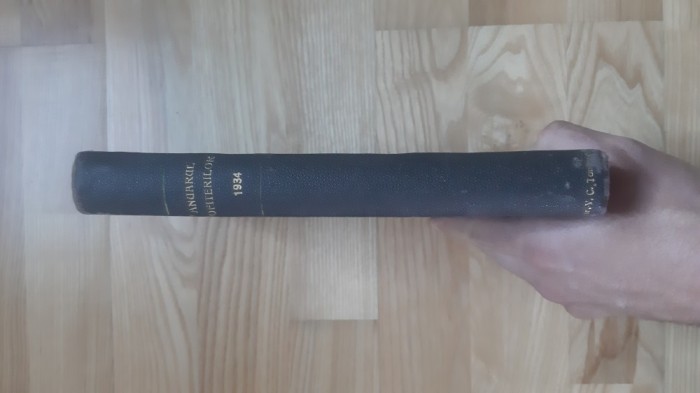 Anuarul ofiterilor activi ai Armatei Romane pe anul 1934 (1934) (658 pagini) editat de Ministerul Apararii Nationale