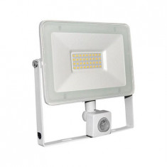 Proiector cu LED si senzor de miscare 30W 30W lumina alba 2650lm L 205mm W 195mm h 52mm