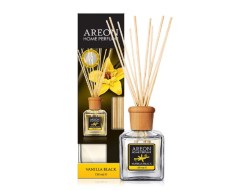 Odorizant de camera cu betisoare, Areon Home Perfume, 150 ML Vanilla Black