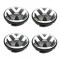 Set 4 Capace jante cu sigla Volkswagen, 68mm