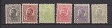 ROMANIA 1909-1914 CAROL I TIPOGRAFIATE LP. 67 MNH