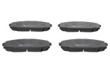 Set placute frana disc Toyota Dyna 100 Sasiu, Dyna Sasiu, Hiace Commuter V, Hiace IV, Hiace V Motor 2.0, 2.4, 2.4 4WD, 2.4 4WD, 57x145.4x15.5mm, OE