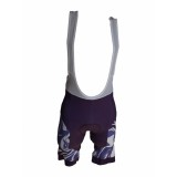 Pantaloni Ciclism culoare mov/alb , Marimea S Cod:MXBEL012