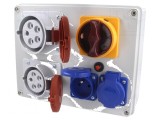 Tablou electric IP44 pentru perete din material ABS
