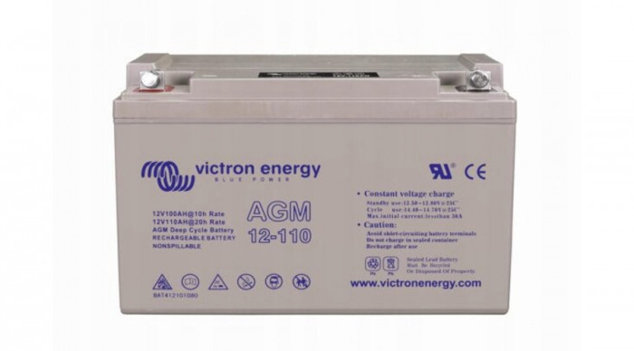 Baterie ciclică / solară Victron Energy 12V/110Ah AGM Deep Cycle
