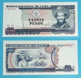 Cuba (p#110) 20 Pesos 1991 &#039;Cienfuegos&#039; UNC serie: CA06 437477