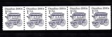 SUA 1986 - Uzual 1c, omnibus, transport, ștraif de 5 neuzat, din roll