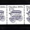 SUA 1986 - Uzual 1c, omnibus, transport, ștraif de 5 neuzat, din roll