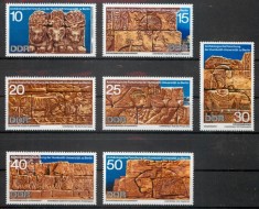 DDR 1970 - Arheologie, serie neuzata foto