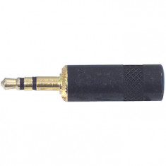 Conector JACK 3.5mm stereo tata aurit, Neutrik foto