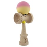 Kendama X Originala, Ata 62/65 cm Gradient Roz/Galben