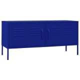 Cumpara ieftin Comoda TV, bleumarin, 105x35x50 cm, otel