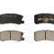 Set placute frana,frana disc MITSUBISHI PAJERO II Canvas Top (V2_W, V4_W) (1990 - 2000) KROTTENDORF KRO3247