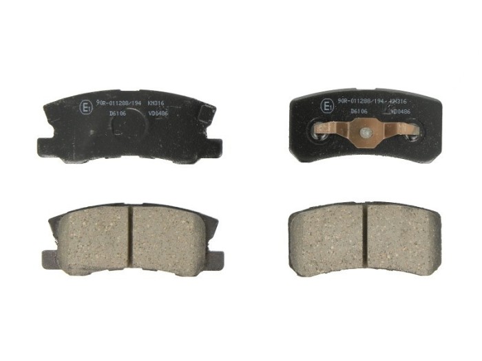 Set placute frana,frana disc MITSUBISHI PAJERO II Canvas Top (V2_W, V4_W) (1990 - 2000) KROTTENDORF KRO3247