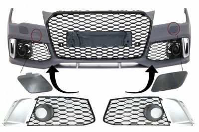 Accesorii Bara Fata Audi A7 4G (2010-2018) RS7 Design Performance AutoTuning foto