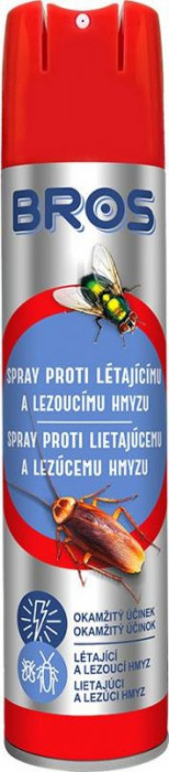 Spray Bros, &icirc;mpotriva insectelor zburătoare și t&acirc;r&acirc;toare, 400ml